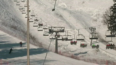Ski lift 스톡 동영상 624213
