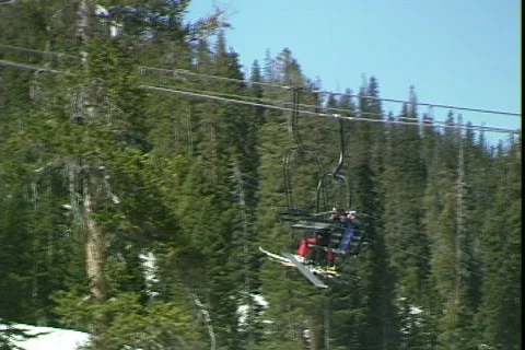 Ski Lift Stock-Footage 820314
