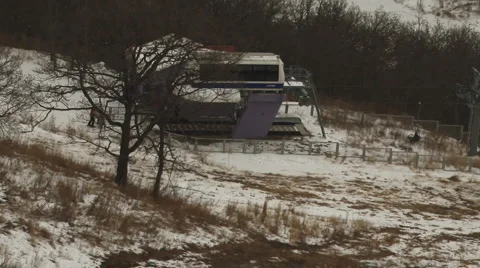 Ski Lift 库存影片 1045730