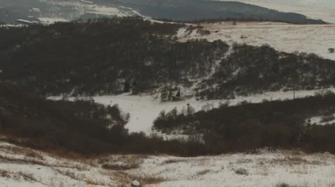 On the ski lift Stock Footage 1046013