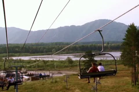 Ski lift 스톡 동영상 10711939