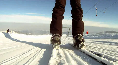 Ski lift 스톡 동영상 33305378