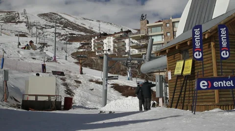 Ski-lift-timelapse-01 스톡 동영상 33361608