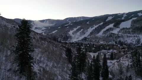 Ski Mountain 4 Stock Footage 166929254