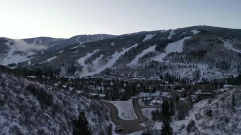 Ski Mountain 6 Stock Footage 166972039