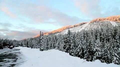 Ski Mountain Stock Footage 15199640