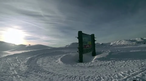 Ski Panorama 3 Stock-Footage 22015775