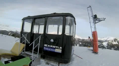 Ski panorama view from the front Stock-Footage 22015393