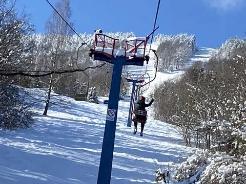 Ski pass Stock-Fotos