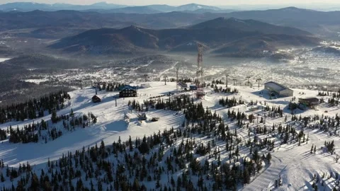 Ski peak Stock Footage 169955913