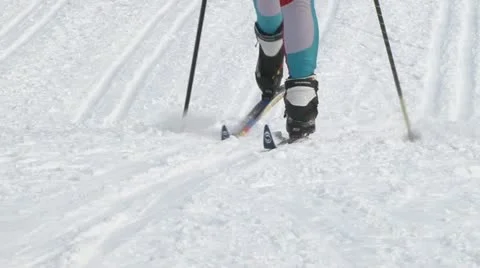 Ski Race Stock Footage 21368290