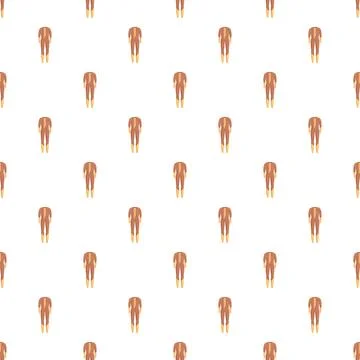 Ski racing suit pattern for winter sports design Stockillustratie
