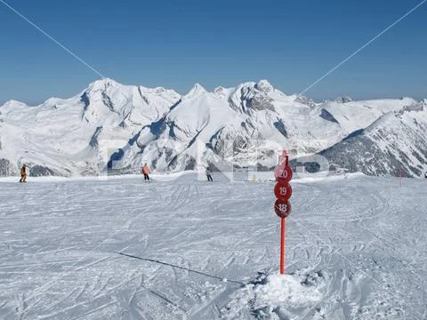 Ski region Toggenburg, Mt Saentis Ski region Toggenburg, view from ...