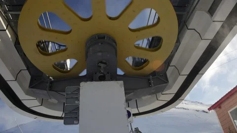 Ski resort 2 Stock Footage 128757709