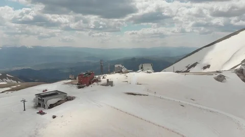 Ski resort in abruzzo Stock Footage 119004207