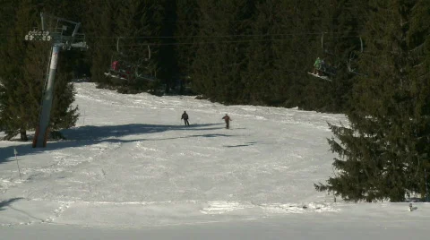 Ski resort Stock Footage 303662
