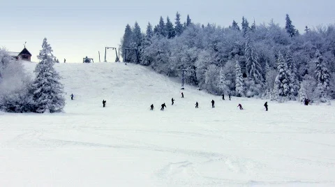 Ski resort Stock-Footage 320165