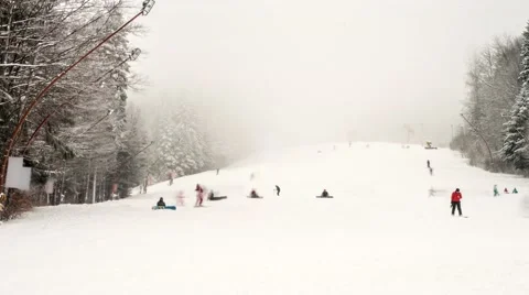 Ski resort Stock-Footage 45883030