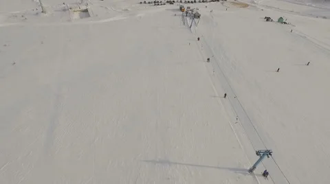 Ski resort. Stock Footage 59595069