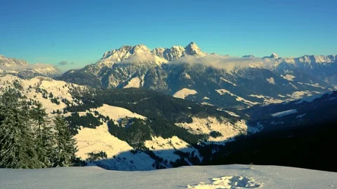 Ski resort Stock Footage 71100299