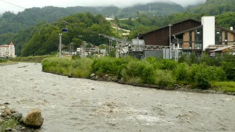 Ski resort Stock Footage 161703537