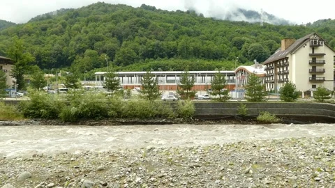 Ski resort Stock Footage 161703636