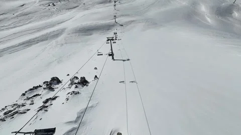 Ski resort Gudauri 库存影片 306970590