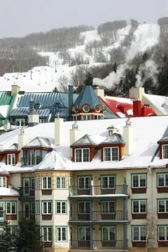 Ski resort  Foto stock