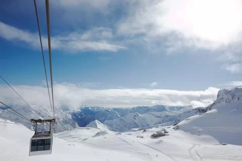 Ski resort Stock Photos