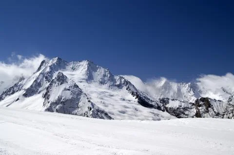 Ski resort. Stock Photos