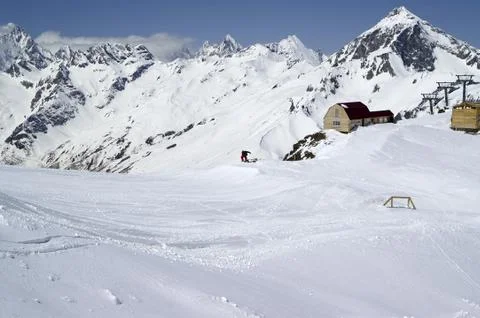 Ski resort Stock Photos