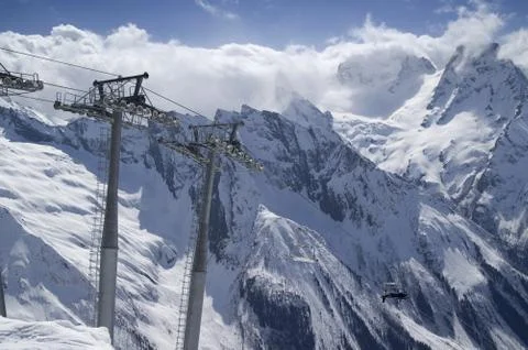 Ski resort Stock Photos