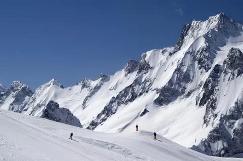 Ski resort Stock Photos