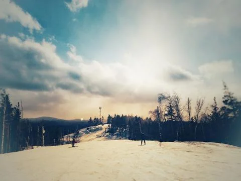 Ski resort Stock Photos