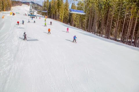 Ski resort Stock Photos