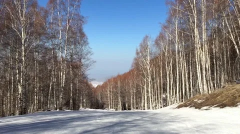 Ski Resort Akbulak Stock Footage 62255465