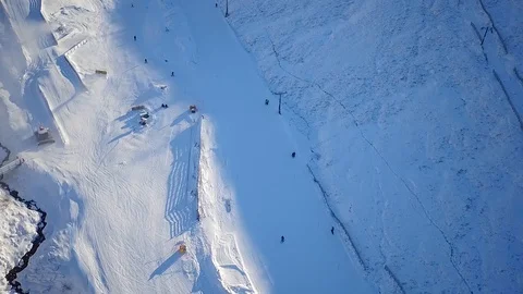 Ski-run Stock Footage 102171131