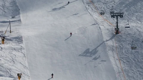 Ski run Stock Footage 104247023