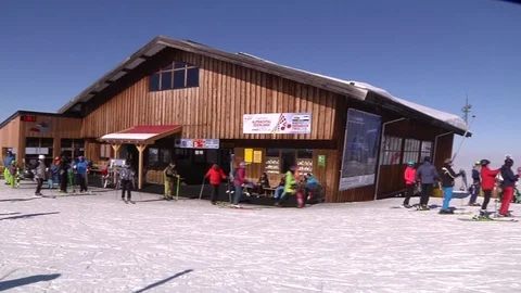 SKI SHOP Stock Footage 121444465