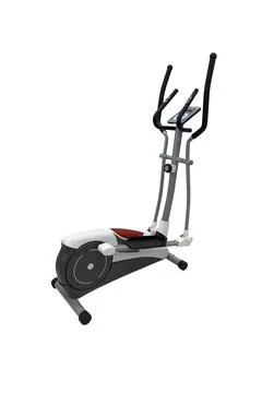 Ski simulator isolated on a white background Stock Photos