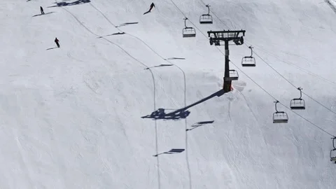 Ski Slope Stock Footage 316093874