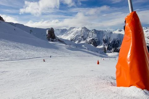 Ski slope Stock Photos