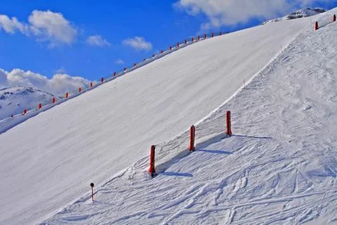 Ski slope Stock Photos