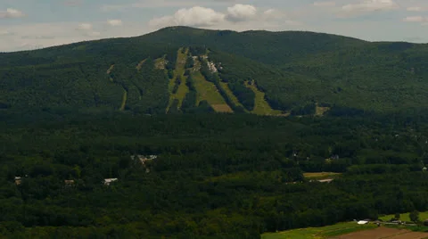 Ski Slope Summer 스톡 동영상 26607941