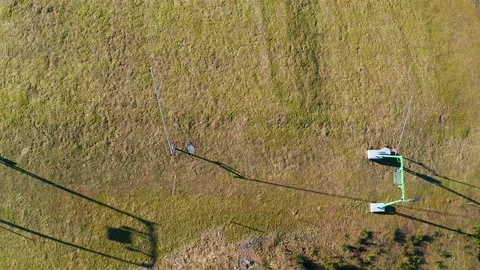A ski slope in winter without snow Stock-Footage 150394512