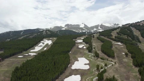 Ski Slopes in Colorado Video stock 235816060