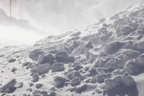 Ski theme, wintertime. Stock Photos