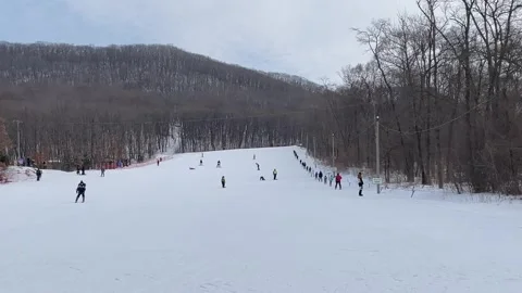Ski Track 스톡 동영상 259779572