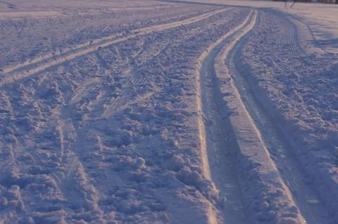 Ski-track Stock Photos