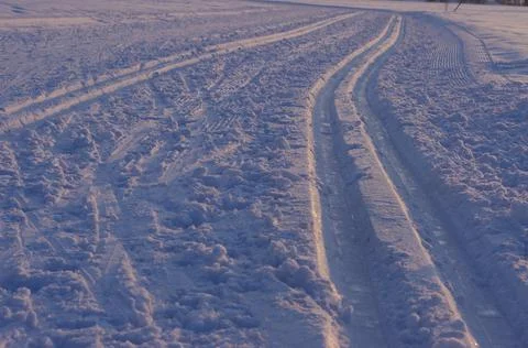 Ski-track Stock Photos